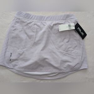 Ralph Lauren Purple Checkered Skirt.Small